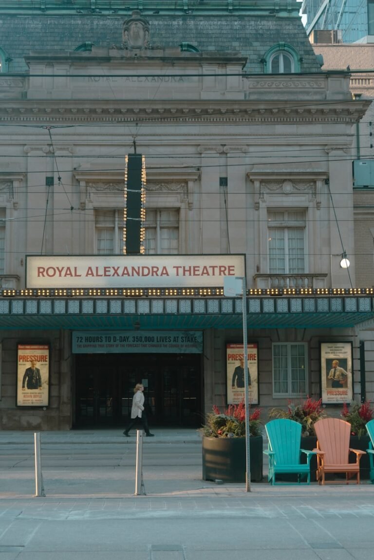 a building with a sign that says royal alexandria theatre
